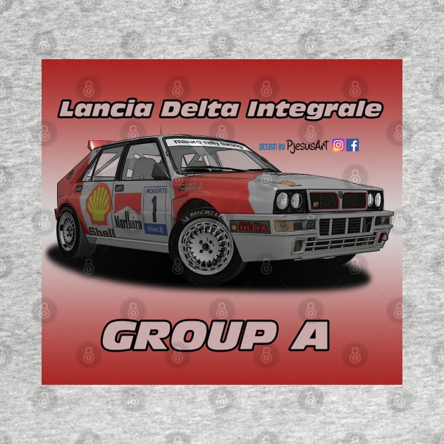 Lancia Delta Integrale Group A by PjesusArt